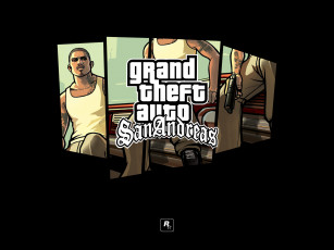 Картинка видео игры grand theft auto san andreas