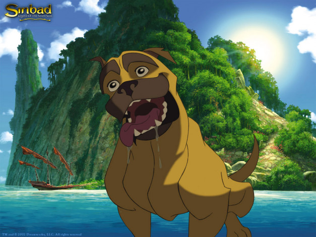 Обои картинки фото мультфильмы, sinbad, legend, of, the, seven, seas