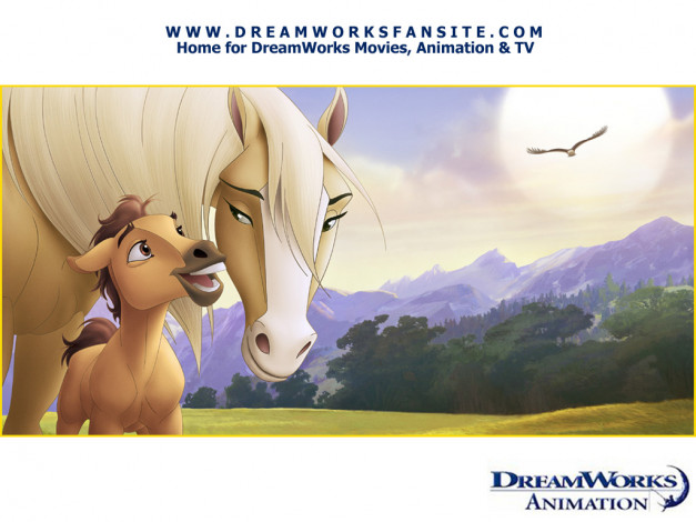 Обои картинки фото мультфильмы, spirit, stallion, of, the, cimarron