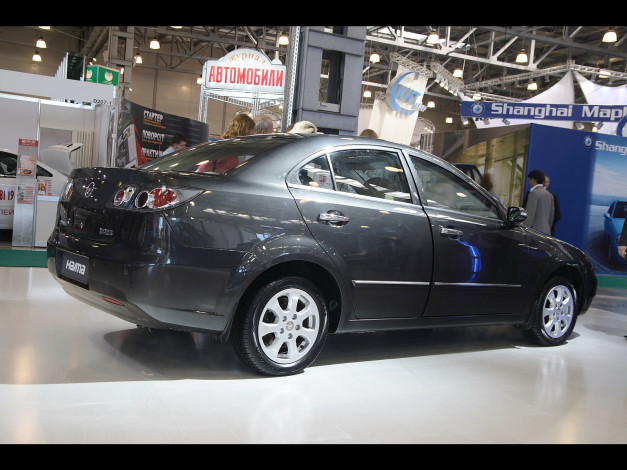 Обои картинки фото haima, автомобили, выставки, уличные, фото