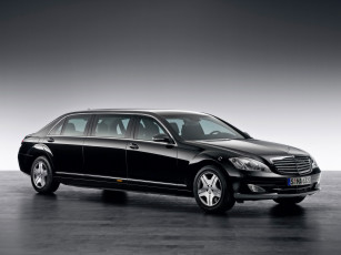 Картинка 2009 mercedes benz 600 pullman guard limousine автомобили