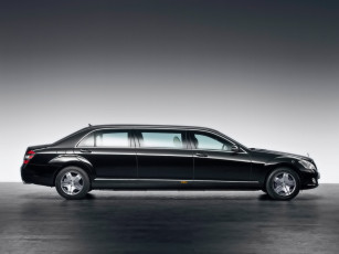 Картинка 2009 mercedes benz 600 pullman guard limousine автомобили
