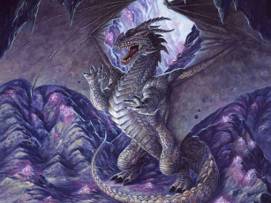 Картинка фэнтези драконы