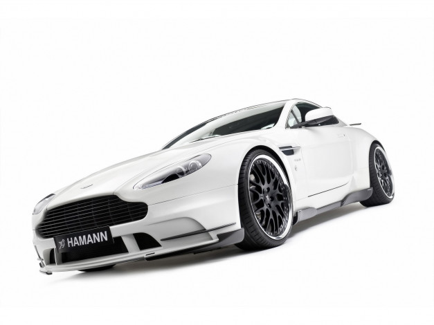 Обои картинки фото 2009, hamann, aston, martin, v8, vantage, автомобили
