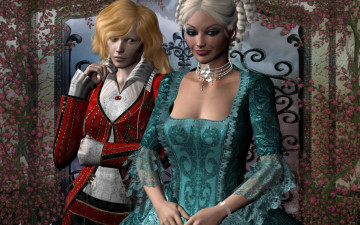 Картинка 3д графика people люди