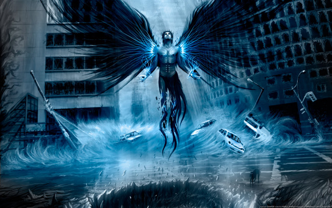 Обои картинки фото фэнтези, ангелы