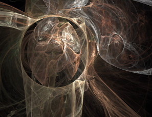 Картинка 3д графика abstract абстракции тёмный фон абстракция