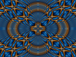 Картинка 3д графика fractal фракталы узор абстракция