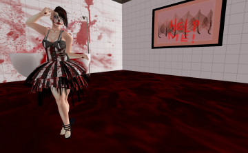 Картинка 3д графика people люди клоунесса