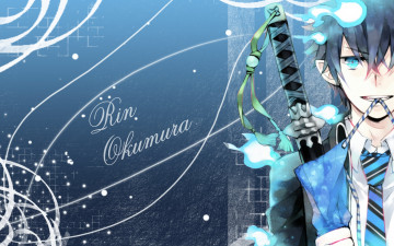 Картинка аниме ao no exorcist наруто