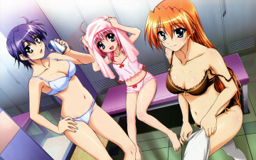 Картинка mahou shoujo lyrical nanoha аниме