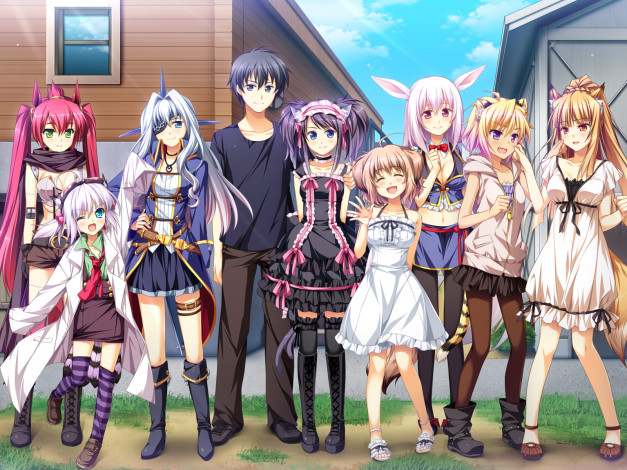 Обои картинки фото аниме, otomimi, infinity