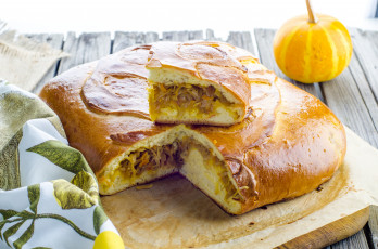 Картинка еда пироги тыквенный пирог