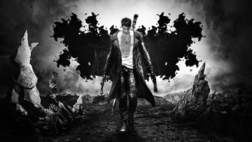 Картинка видео игры devil may cry оружие