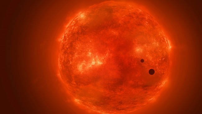 Обои картинки фото космос, солнце, планеты