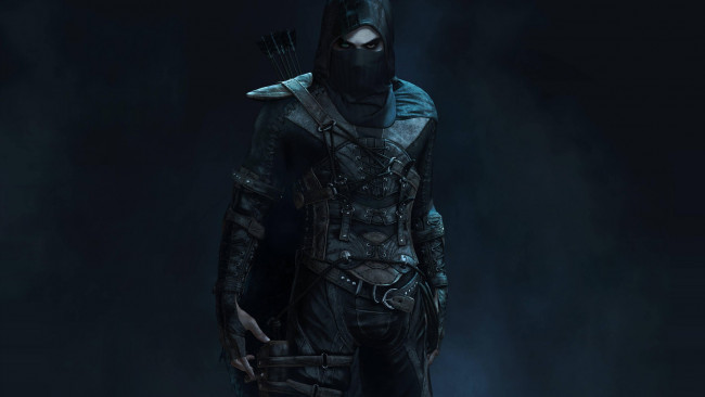 Обои картинки фото thief, видео, игры, воин, доспехи