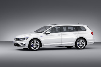 Картинка автомобили volkswagen 2014г b8 gte variant passat светлый