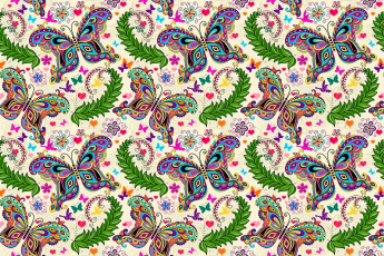 Картинка векторная+графика животные крылья узор бабочки