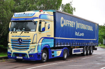 Картинка автомобили mercedes+trucks тягач седельный грузовик тяжелый