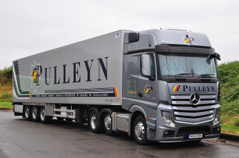 Картинка автомобили mercedes+trucks тяжелый тягач седельный грузовик