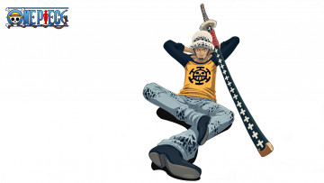 Картинка аниме one+piece law one piece katana trafalgar