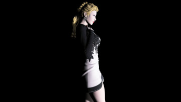 Картинка endora 3д+графика люди+ people девушка блондинка фон взгляд