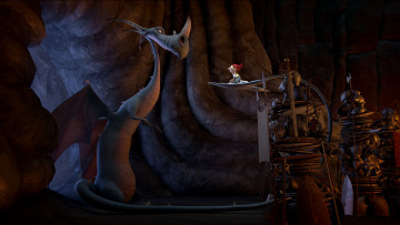 обоя мультфильмы, - der 7bte zwerg, 7-ой гном, дракон, приключение, мультфильм, 7-ой, гном, der, 7bte, zwerg, пещера