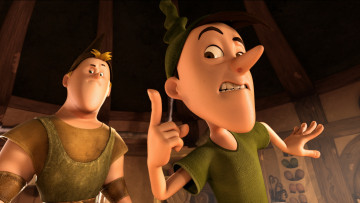 обоя мультфильмы, - der 7bte zwerg, 7-ой гном, приключение, мультфильм, гномы, der, 7bte, zwerg, 7-ой, гном