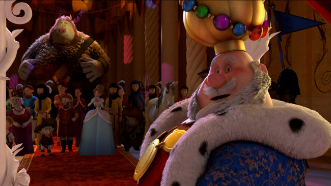 Обои картинки фото мультфильмы, - der 7bte zwerg, 7-ой гном, король, звери, приключение, мультфильм, der, 7bte, zwerg, 7-ой, гном