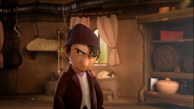 Обои картинки фото мультфильмы, - der 7bte zwerg, 7-ой гном, парень, дом, der, 7bte, zwerg, 7-ой, гном, приключение, мультфильм