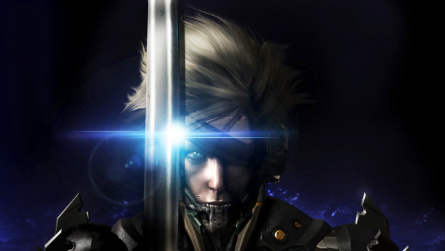 Обои картинки фото видео игры, metal gear rising,  revengeance, raiden, mgr, jack, the, ripper, white, devil, mr, lightning, bolt, metal, gear, rising, revengeance