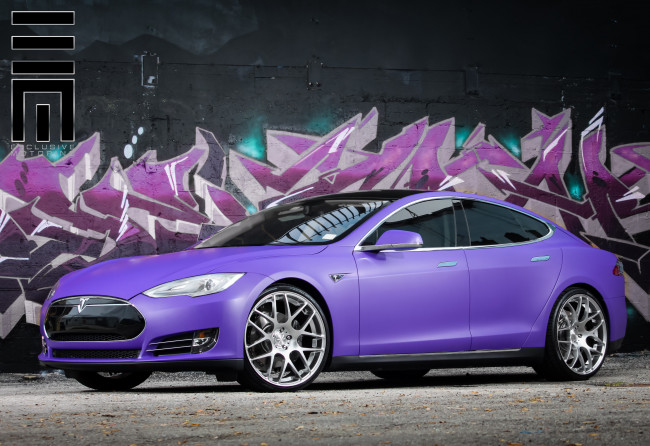 Обои картинки фото автомобили, tesla