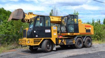 Картинка gradall+xl5100iv техника электровозы автокран