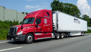 Картинка freightliner+cascadia автомобили freightliner тягач седельный грузовик тяжелый