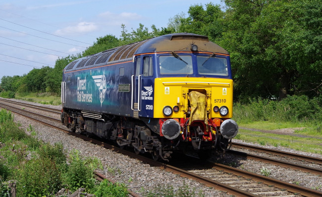 Обои картинки фото техника, локомотивы, дорога, железная, локомотив, рельсы