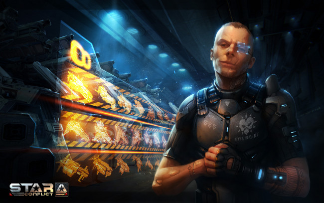 Обои картинки фото видео игры, star conflict, персонаж