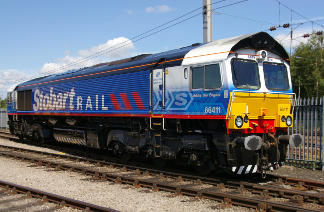 Обои картинки фото техника, локомотивы, локомотив, дорога, рельсы, железная