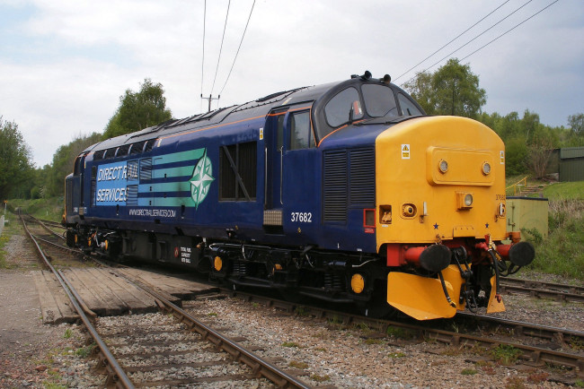 Обои картинки фото техника, локомотивы, дорога, локомотив, рельсы, железная