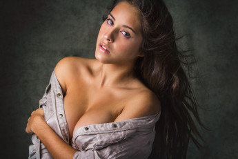 Картинка девушки -unsort+ брюнетки +шатенки взгляд лицо