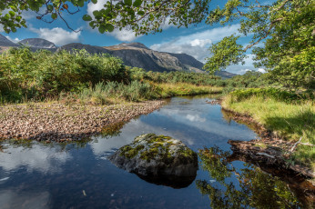 Картинка природа реки озера река лес