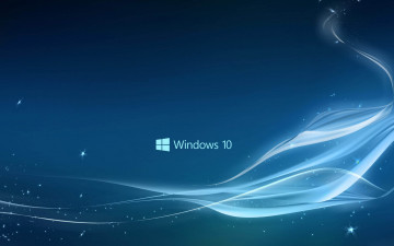 Картинка компьютеры windows+10 фон логотип