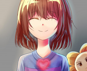 Картинка аниме undertale андертейл