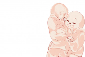 Картинка аниме undertale андертейл