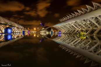 Картинка города -+памятники +скульптуры +арт-объекты ночь