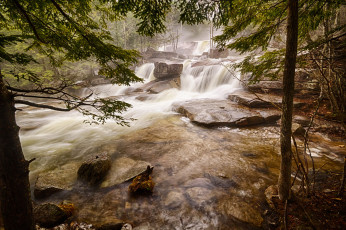 Картинка природа водопады простор