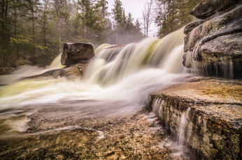 Картинка природа водопады простор