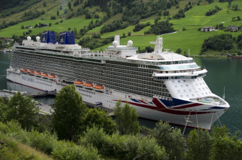 Картинка britannia корабли лайнеры круиз лайнер