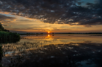 Картинка природа восходы закаты простор