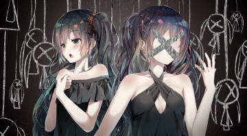 Картинка аниме vocaloid девушки