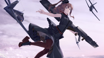 Картинка аниме kantai+collection девушка